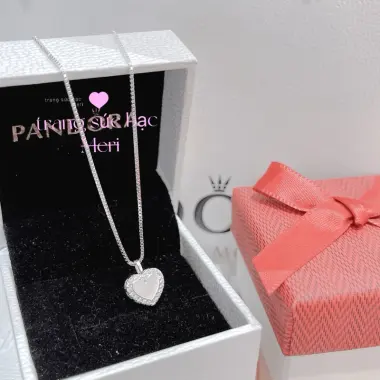 Dây Chuyền Bạc Ta Meri Nữ Xinh - Trái Tim Bạc Cho Meri Giá Cực Sốc 272k 10