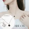 Dây chuyền SISUOS Dual Lucky Leaves Necklace Rose Gold 7