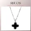 Dây chuyền SISUOS Dual Lucky Leaves Necklace Rose Gold 11