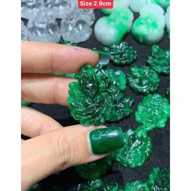 Dây Đeo Cổ Hồ Ly Chúa Xoè Đuôi Ngọc Sơn Thủy - Tặng Dây Đeo - Giảm 130k Còn 490k 4 Dây Đeo Cổ Hồ Ly Chúa Xoè Đuôi Ngọc Sơn Thủy - Tặng Dây Đeo - Giảm 130k Còn 490k 4