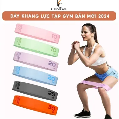 Dây Kháng Lực Aolikes Miniband Cao Cấp - Tăng Cơ Mông Đùi Hiệu Quả Giá Tốt 125k 1