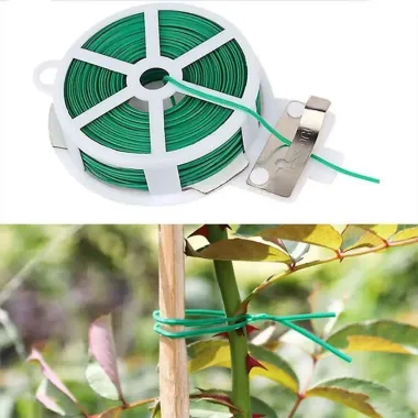 Dây lõi thép bọc nhựa 20-100m, dao cắt, buộc lan, giá chỉ 15.000đ - Sợi nhỏ chất lượng 3