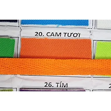 Dây Xương Cá Poly PE 1cm - Dây Tape May Cổ Áo Thun Giá Rẻ 85.000đ/KG 24 Dây Xương Cá Poly PE 1cm - Dây Tape May Cổ Áo Thun Giá Rẻ 85.000đ/KG 24
