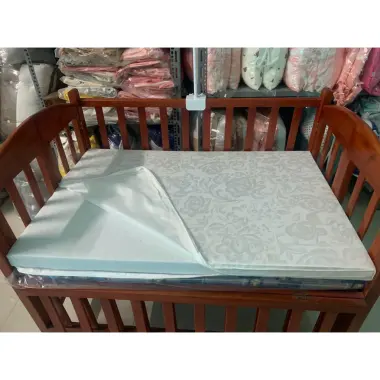 Đệm Bông Ép Cho Cũi Trẻ Em - Kèm Áo Đệm - Giá Rẻ 200K 9