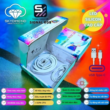 Đèn LED Ambilight Skydimo RAINBOW MUSIC - Tương thích SignalRGB, 60 FPS, giá chỉ 217.620đ 2