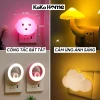 Đèn Ngủ Cảm Ứng Tự Động Bật Tắt - Đèn Decor Phòng Ngủ Mini Siêu Cute Giá Rẻ 29k