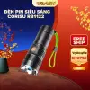 Đèn pin siêu sáng cầm tay CORISU RB1122 zoom xa gần, chiếu xa 500m, chống nước, sạc ngược điện thoại 2