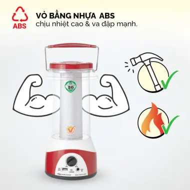 Đèn sạc tích điện đa năng HJD-413 giá rẻ chỉ 425k - Chiếu sáng mọi không gian 4 Đèn sạc tích điện đa năng HJD-413 giá rẻ chỉ 425k - Chiếu sáng mọi không gian 4