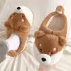 Dép Bông Chú Chó Shiba Siêu Cấp - Giảm 24% - Dép Lông Mềm Giá 155.000đ 2