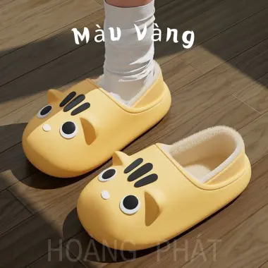 Dép Bông Con Thỏ Tháo Rời Lót Lông Cừu Cho Nữ - Mùa Đông Chống Thấm Nước Trơn Giá Shock 14 Dép Bông Con Thỏ Tháo Rời Lót Lông Cừu Cho Nữ - Mùa Đông Chống Thấm Nước Trơn Giá Shock 14
