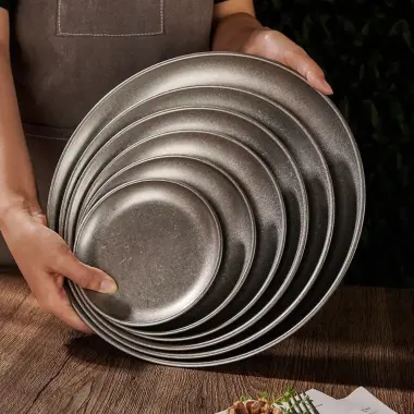 Đĩa Bít Tết POKINGE Thép Không Gỉ Tái Sử Dụng Giá Xả 60.390đ - Sắp Xếp Nhà Bếp Sáng Tạo 6