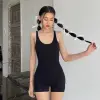 Đồ Bơi Nữ Cao Cấp - Bikini Áo Bơi Liền Mảnh Khoét Lưng Chữ V Màu Đen Giảm Giá 200K 5