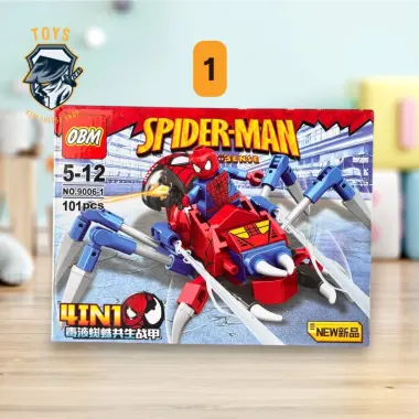 Đồ Chơi Lắp Ráp Spiderman 9006 64in1 Người Nhện Đỏ Đen Giá Chỉ 50k 5 Đồ Chơi Lắp Ráp Spiderman 9006 64in1 Người Nhện Đỏ Đen Giá Chỉ 50k 5