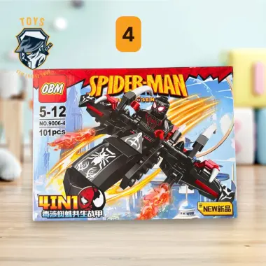 Đồ Chơi Lắp Ráp Spiderman 9006 64in1 Người Nhện Đỏ Đen Giá Chỉ 50k 6 Đồ Chơi Lắp Ráp Spiderman 9006 64in1 Người Nhện Đỏ Đen Giá Chỉ 50k 6