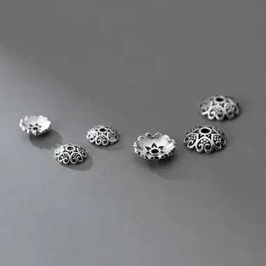 Đôi Bạc S925 ốp Hoa Cánh Trái Tim Siêu Đẹp Giá Chỉ 36k - MOCHUONG JEWELRY 3