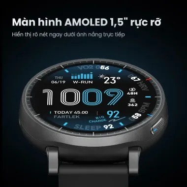 Đồng hồ thông minh Amazfit Active Max giá rẻ chỉ 4.9 triệu - Bảo hành 12 tháng chính hãng