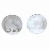 Đồng Xu Cọp 1 Yi Trung Quốc Bạc - Giảm Giá 13.500Đ, Chỉ 13500 VND, Đường Kính 4cm, SP005325 5