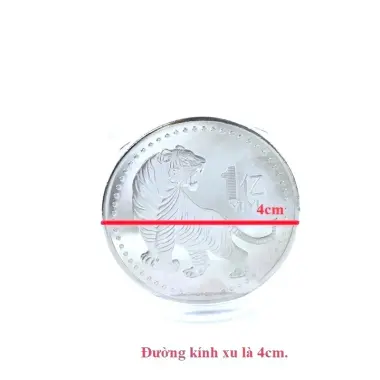 Đồng Xu Cọp 1 Yi Trung Quốc Bạc - Giảm Giá 13.500Đ, Chỉ 13500 VND, Đường Kính 4cm, SP005325 6 Đồng Xu Cọp 1 Yi Trung Quốc Bạc - Giảm Giá 13.500Đ, Chỉ 13500 VND, Đường Kính 4cm, SP005325 6