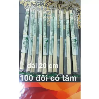 Đũa Tách Nhật Dùng Một Lần Giá Sỉ 100 Đôi Tặng Tăm, Đũa Ăn Cao Cấp Dài 20cm Chỉ 15.2k 2 Đũa Tách Nhật Dùng Một Lần Giá Sỉ 100 Đôi Tặng Tăm, Đũa Ăn Cao Cấp Dài 20cm Chỉ 15.2k 2