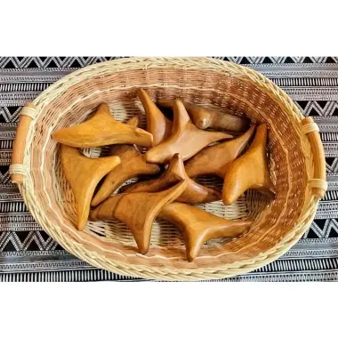 Dụng cụ cạo gió gỗ thơm massage tam giác hình chim giảm đau hiệu quả giá 25k 5