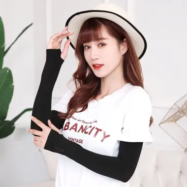 Găng Tay Chống Nắng Xỏ Ngón Hàn Quốc Siêu Mát Chống Tia UV Nam Nữ Giá Rẻ GT01