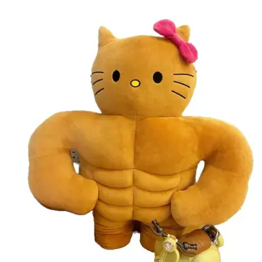 Gấu Bông Mèo Cơ Bắp Dễ Thương 50cm Gối Ôm Nhồi Bông Rẻ Bất Ngờ Chỉ 85500₫ 9 Gấu Bông Mèo Cơ Bắp Dễ Thương 50cm Gối Ôm Nhồi Bông Rẻ Bất Ngờ Chỉ 85500₫ 9