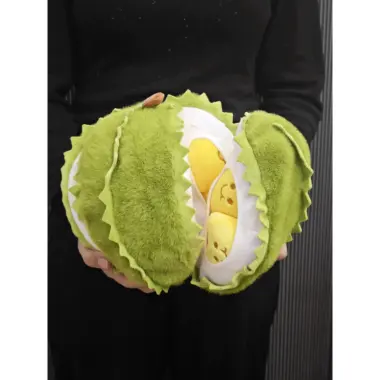 Gấu Bông Sầu Riêng Tách Múi Nhồi Bông Siêu Cute - Quà Tặng Cho Bé Giá Chỉ 35k 9