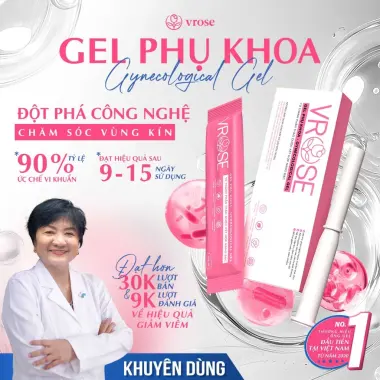 Gel vệ sinh phụ nữ VROSE 15g làm sạch dịu nhẹ, giá chỉ 58.800đ - Mua ngay hôm nay! 2