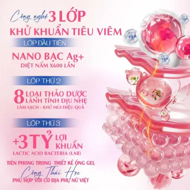 Gel vệ sinh phụ nữ VROSE 15g làm sạch dịu nhẹ, giá chỉ 58.800đ - Mua ngay hôm nay! 3