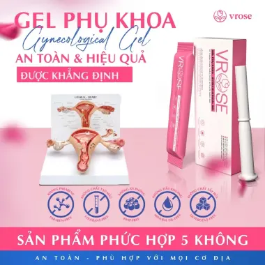 Gel vệ sinh phụ nữ VROSE 15g làm sạch dịu nhẹ, giá chỉ 58.800đ - Mua ngay hôm nay! 6