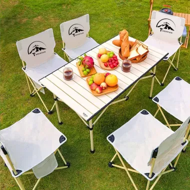 Ghế Camping Gấp Gọn Tmountain - Thư Giãn Cắm Trại, Chịu Lực Tốt, Giá Chỉ 89k 6
