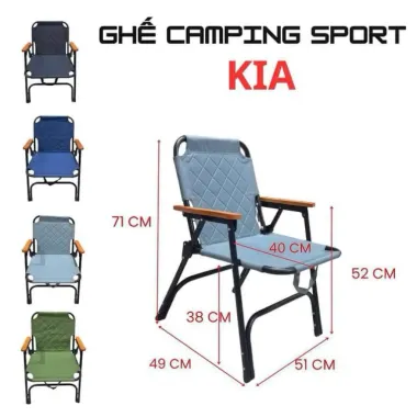 Ghế Camping Sport Xếp Cao Cấp - Ghế Cafe Dã Ngoại Giá Rẻ 190k 1