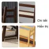 Giá Đựng Đồ Để Bàn Mây Tre Đan 2-3 Tầng Chậu Cốc Ổn Định Kệ Nhà Bếp 8