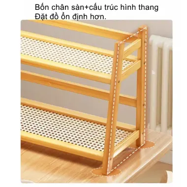 Giá Đựng Đồ Để Bàn Mây Tre Đan 2-3 Tầng Chậu Cốc Ổn Định Kệ Nhà Bếp 9 Giá Đựng Đồ Để Bàn Mây Tre Đan 2-3 Tầng Chậu Cốc Ổn Định Kệ Nhà Bếp 9