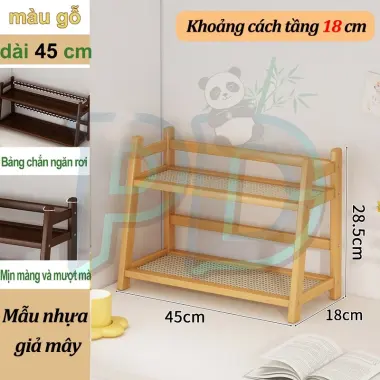 Giá Đựng Đồ Để Bàn Mây Tre Đan 2-3 Tầng Chậu Cốc Ổn Định Kệ Nhà Bếp 11 Giá Đựng Đồ Để Bàn Mây Tre Đan 2-3 Tầng Chậu Cốc Ổn Định Kệ Nhà Bếp 11