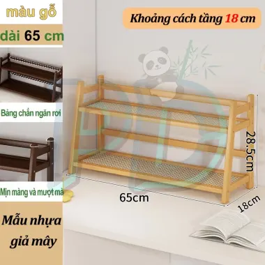 Giá Đựng Đồ Để Bàn Mây Tre Đan 2-3 Tầng Chậu Cốc Ổn Định Kệ Nhà Bếp 12 Giá Đựng Đồ Để Bàn Mây Tre Đan 2-3 Tầng Chậu Cốc Ổn Định Kệ Nhà Bếp 12