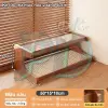 Giá Đựng Đồ Để Bàn Mây Tre Đan 2-3 Tầng Chậu Cốc Ổn Định Kệ Nhà Bếp 15