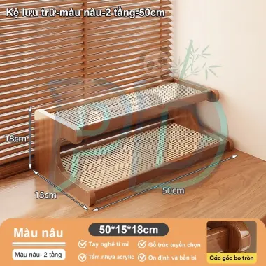 Giá Đựng Đồ Để Bàn Mây Tre Đan 2-3 Tầng Chậu Cốc Ổn Định Kệ Nhà Bếp 15 Giá Đựng Đồ Để Bàn Mây Tre Đan 2-3 Tầng Chậu Cốc Ổn Định Kệ Nhà Bếp 15