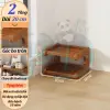 Giá Đựng Đồ Để Bàn Mây Tre Đan 2-3 Tầng Chậu Cốc Ổn Định Kệ Nhà Bếp 17