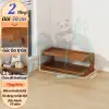 Giá Đựng Đồ Để Bàn Mây Tre Đan 2-3 Tầng Chậu Cốc Ổn Định Kệ Nhà Bếp 18