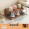 Giá Đựng Đồ Để Bàn Mây Tre Đan 2-3 Tầng Chậu Cốc Ổn Định Kệ Nhà Bếp 28