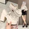 Giày Búp Bê Lolita Dây Cài Đế Độn 9p Da Mềm - Nữ Thời Trang Cao Cấp QC Giá Rẻ 149k 6