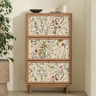 Giấy Dán Tường Tự Dính Họa Tiết Hoa Cúc Lá Cây Dễ Thương Giá Rẻ 139k 3