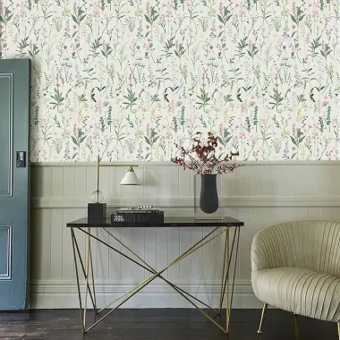 Giấy Dán Tường Tự Dính Họa Tiết Hoa Cúc Lá Cây Dễ Thương Giá Rẻ 139k 13