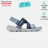 Giày Sandals Unisex Shondo F6 Sport Đen - Êm Chân, Quai Liền, Cao 3cm, Giá CỰC SỐC 329k 14