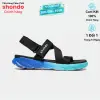 Giày Sandals Unisex Shondo F6 Sport Đen - Êm Chân, Quai Liền, Cao 3cm, Giá CỰC SỐC 329k 16
