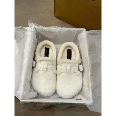 Giày Sục Mùa Thu Đông Lót Lông Phối Màu Cute - Giảm 80k Còn 336k 6