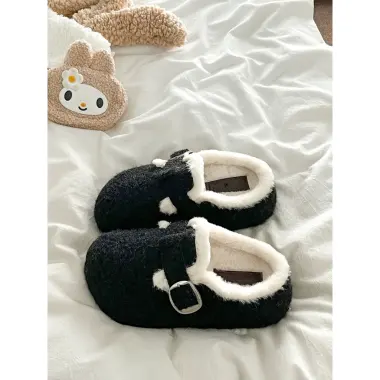 Giày Sục Mùa Thu Đông Lót Lông Phối Màu Cute - Giảm 80k Còn 336k 7