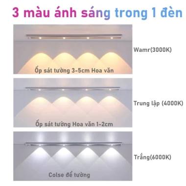 GoldStar Đèn led trang trí đèn cảm ứng(3 màu sắc)Thích hợp cho nhà bếp, phòng khách và phòng ngủ 3 GoldStar Đèn led trang trí đèn cảm ứng(3 màu sắc)Thích hợp cho nhà bếp, phòng khách và phòng ngủ 3