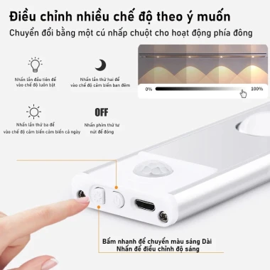 GoldStar Đèn led trang trí đèn cảm ứng(3 màu sắc)Thích hợp cho nhà bếp, phòng khách và phòng ngủ 4 GoldStar Đèn led trang trí đèn cảm ứng(3 màu sắc)Thích hợp cho nhà bếp, phòng khách và phòng ngủ 4